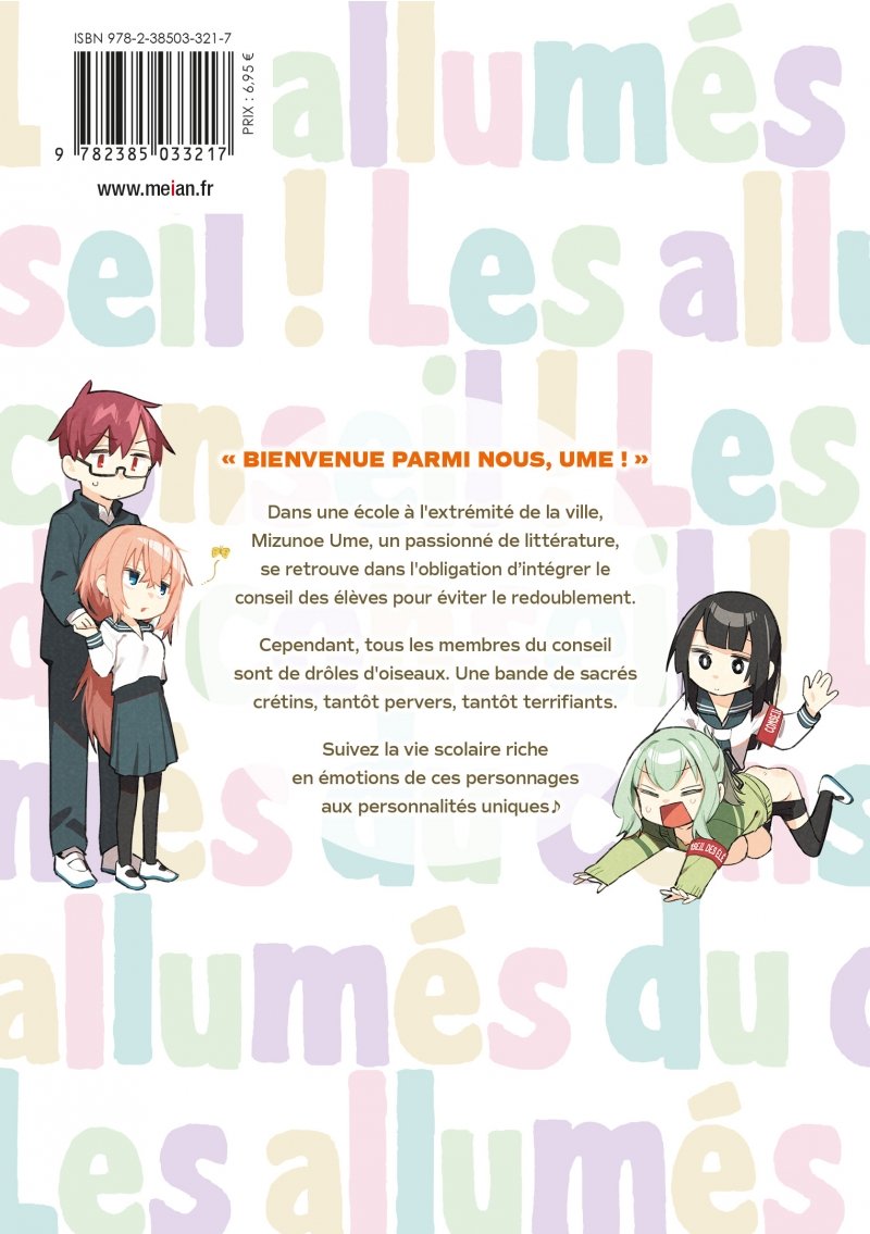 IMAGE 2 : Les allumés du conseil ! - Tome 01 - Livre (Manga)
