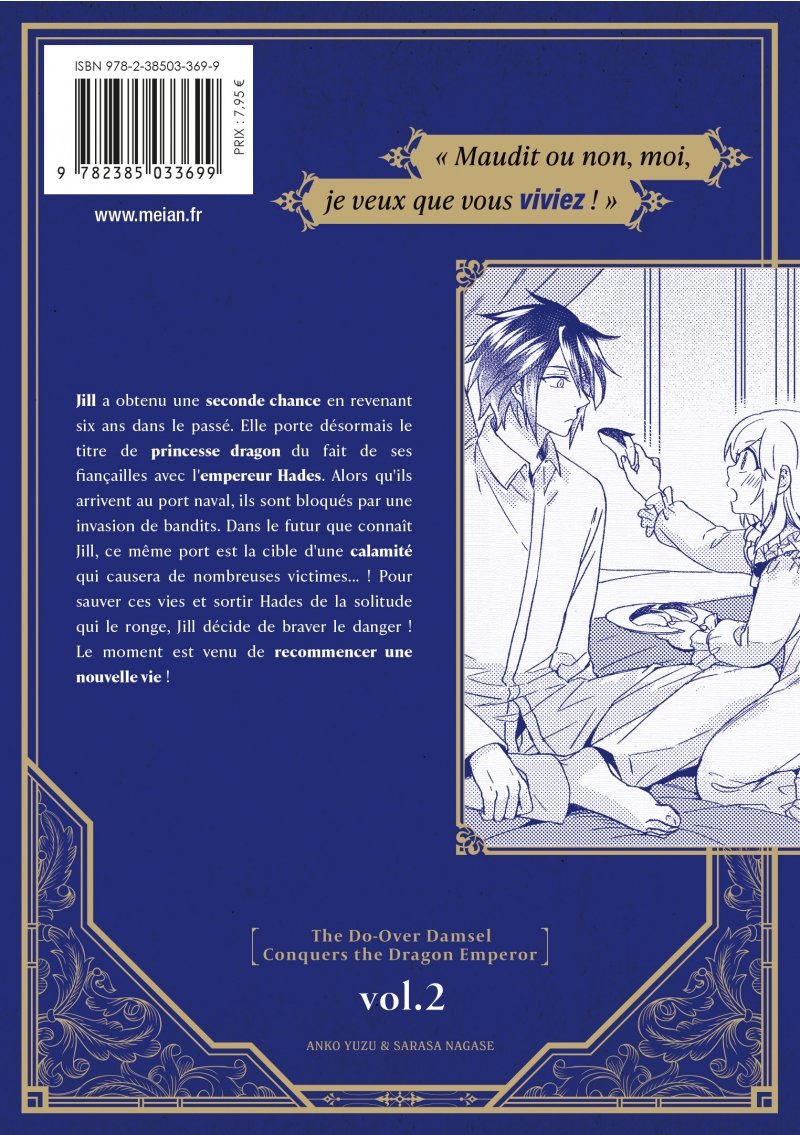 IMAGE 2 : The Do-Over Damsel Conquers the Dragon Emperor - Tome 02 - Livre (Manga)
