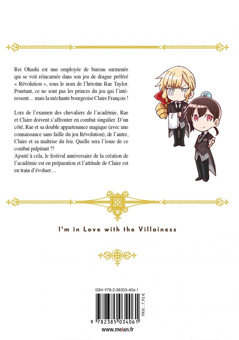 IMAGE 2 : I'm in Love with the Villainess - Tome 03 - Livre (Manga)