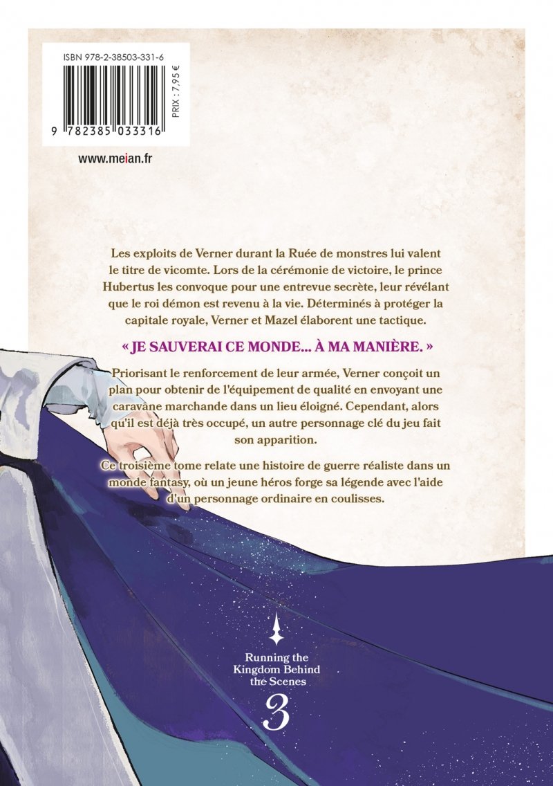 IMAGE 2 : Reincarnated Into a Game as the Hero's Friend - Tome 03 - Livre (Manga)