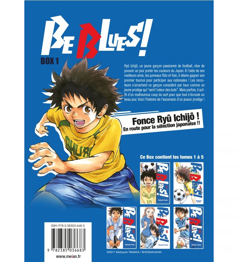 IMAGE 3 : Be Blues! - Partie 1 (Tomes 1  5 ) - Coffret 5 mangas