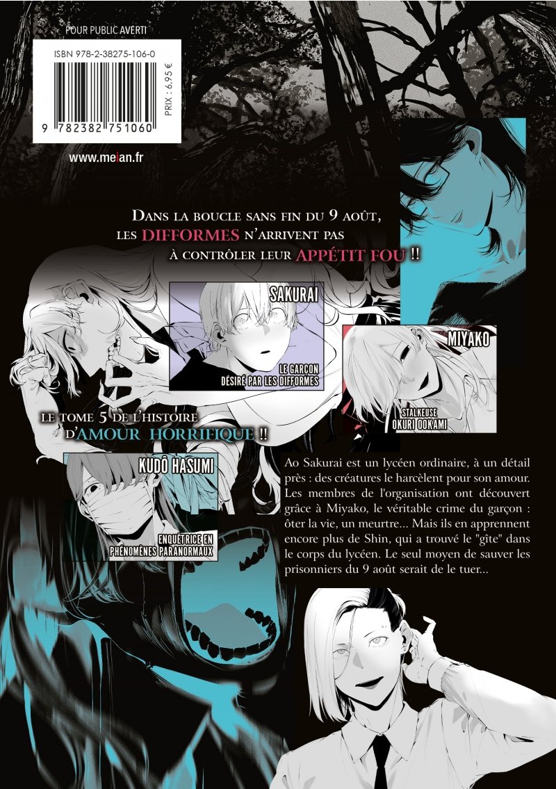 IMAGE 2 : Le 9 aot, tu me dvoreras - Tome 5 - Livre (Manga)