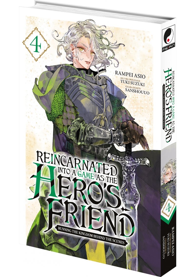 IMAGE 3 : Reincarnated Into a Game as the Hero's Friend - Tome 04 - Livre (Manga)