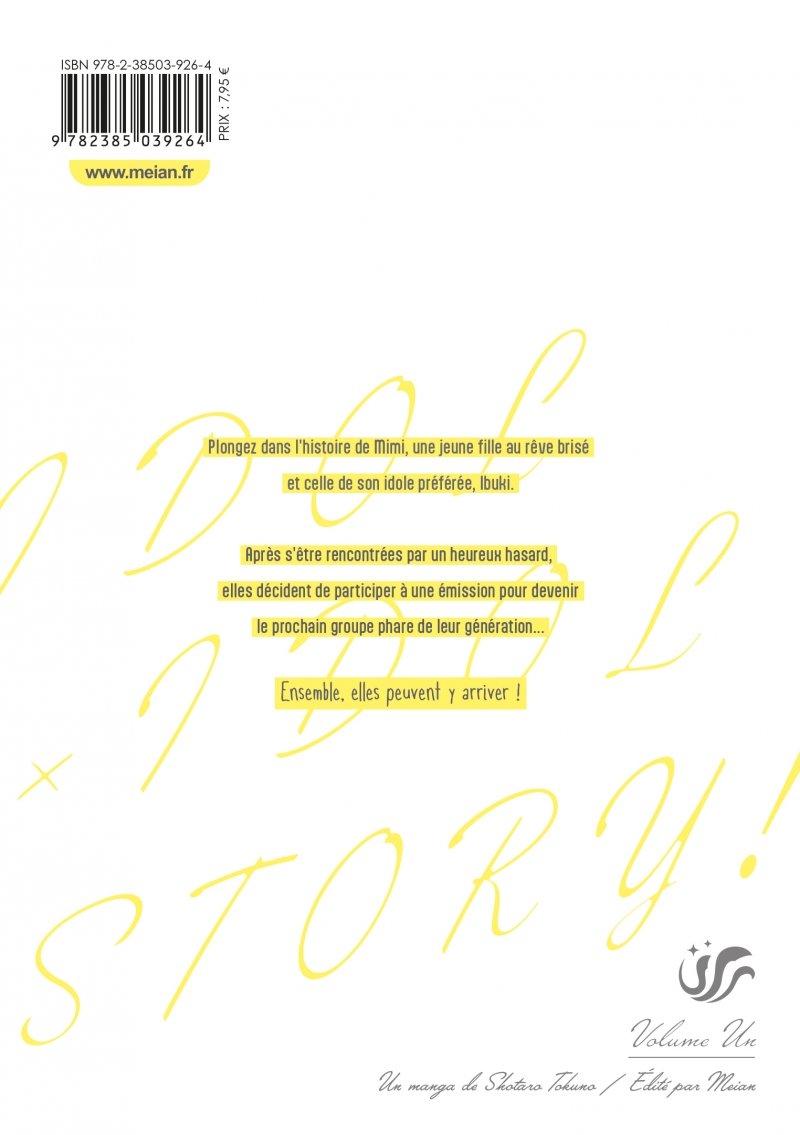 IMAGE 2 : IDOLxIDOL STORY! - Tome 01 - Livre (Manga)