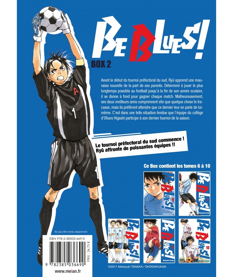 IMAGE 2 : Be Blues! - Partie 2 (Tomes 6  10 ) - Coffret 5 mangas