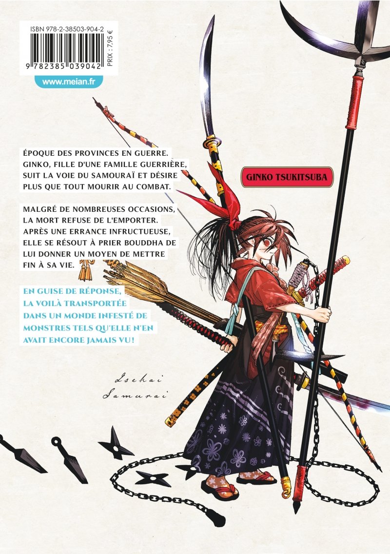 IMAGE 2 : Isekai Samurai - Tome 01 - Livre (Manga)