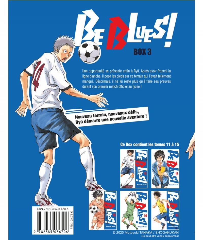 IMAGE 3 : Be Blues! - Partie 3 (Tomes 11  15 ) - Coffret 5 mangas