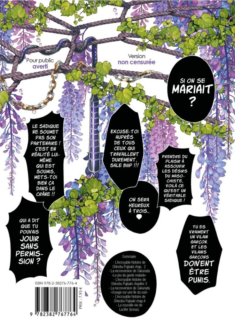 IMAGE 2 : L'incroyable histoire de Shinobu Fujisaki - Livre (Manga) - Yaoi - Hana Book