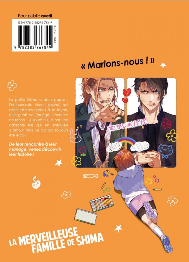 IMAGE 2 : La merveilleuse famille de Shima - Livre (Manga) - Yaoi - Hana Book