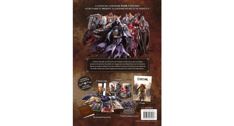 IMAGE 2 : Egregor : Le Souffle de la Foi - Partie 2 (Tomes 07  13) - Coffret 7 Mangas Collector limit