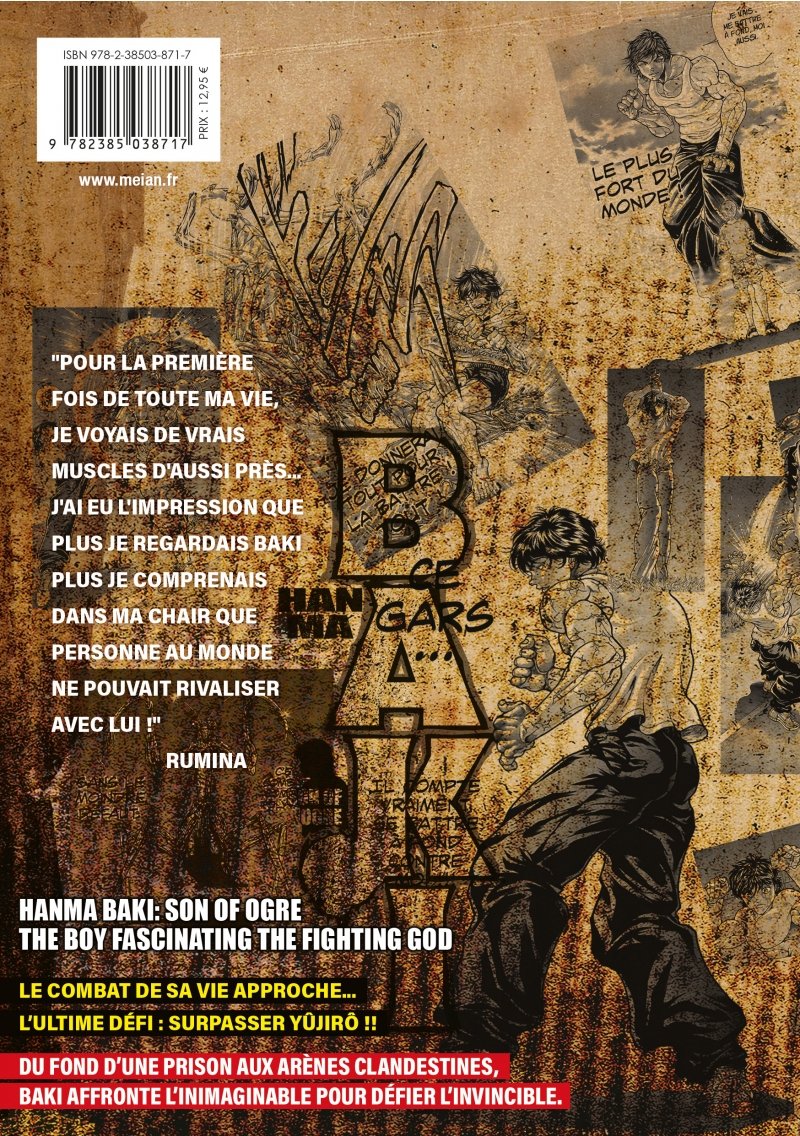 IMAGE 2 : Hanma Baki - Tome 01 - Perfect Edition - Livre (Manga)