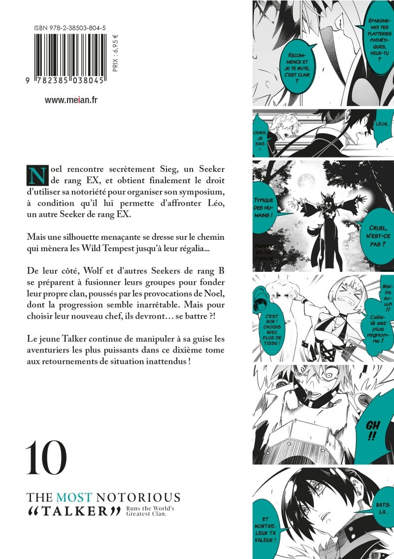 IMAGE 2 : The Most Notorious Talker - Tome 10 - Livre (Manga)