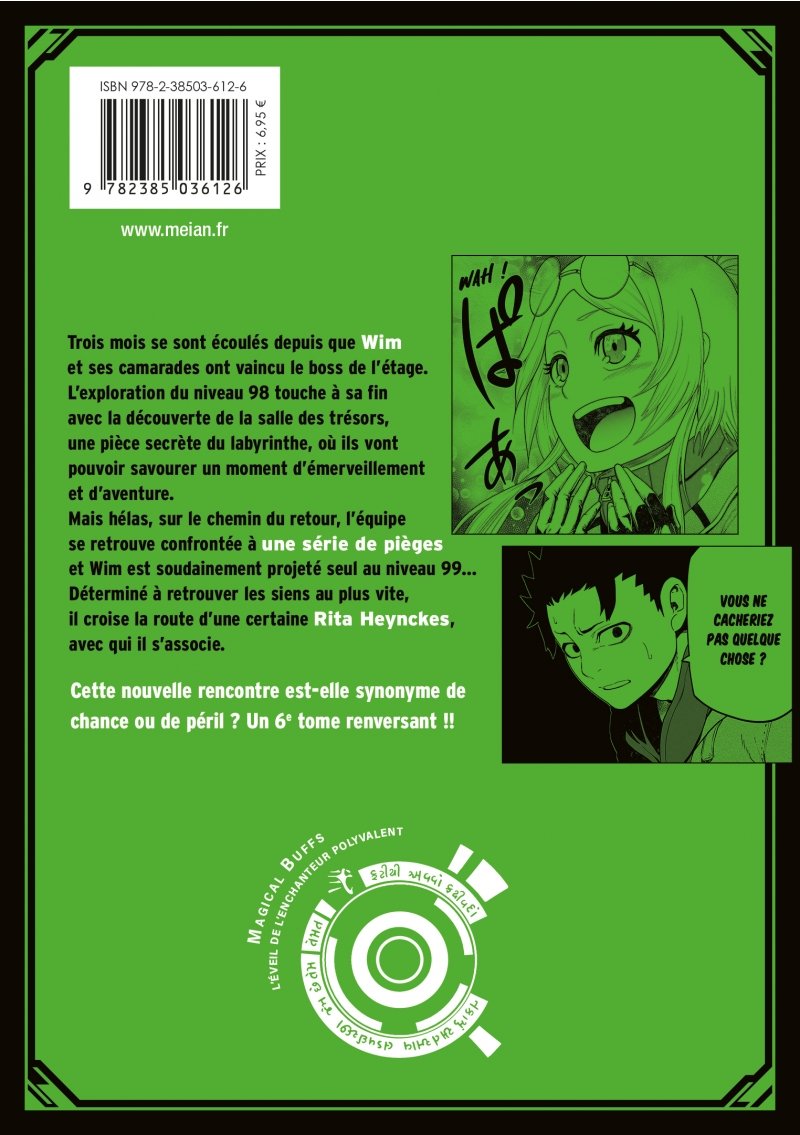 IMAGE 2 : Magical Buffs : L'veil de l'enchanteur polyvalent - Tome 06 - Livre (Manga)