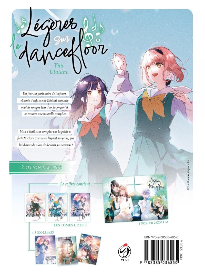 IMAGE 2 : Lgres sur le dancefloor - Partie 1 (Tomes 1  3) - Coffret 3 mangas