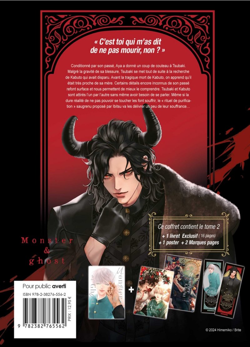 IMAGE 2 : Monster & Ghost - Tome 02 - Edition limite - Livre (Manga) - Yaoi - Hana Collection
