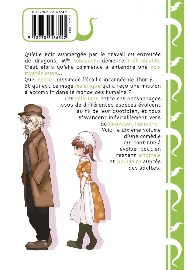 IMAGE 2 : Miss kobayashi's Dragon Maid - Tome 10 - Livre (Manga)