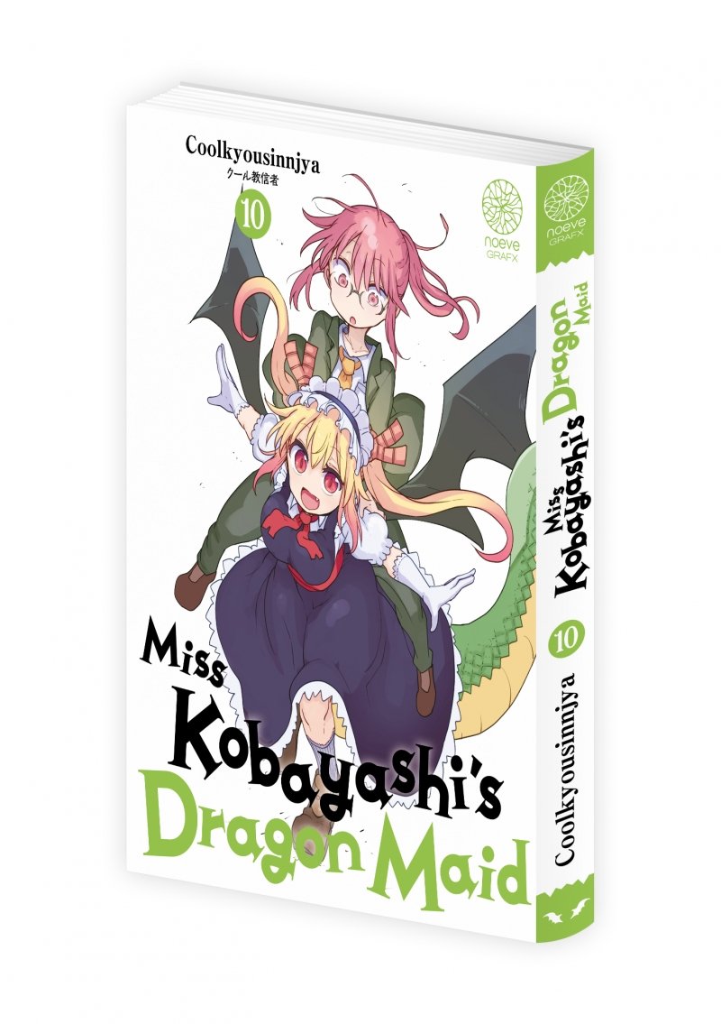 IMAGE 3 : Miss kobayashi's Dragon Maid - Tome 10 - Livre (Manga)
