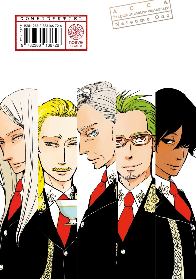 IMAGE 2 : Acca 13 - Brigade de contre espionnage - Tome 02 - Livre (Manga)