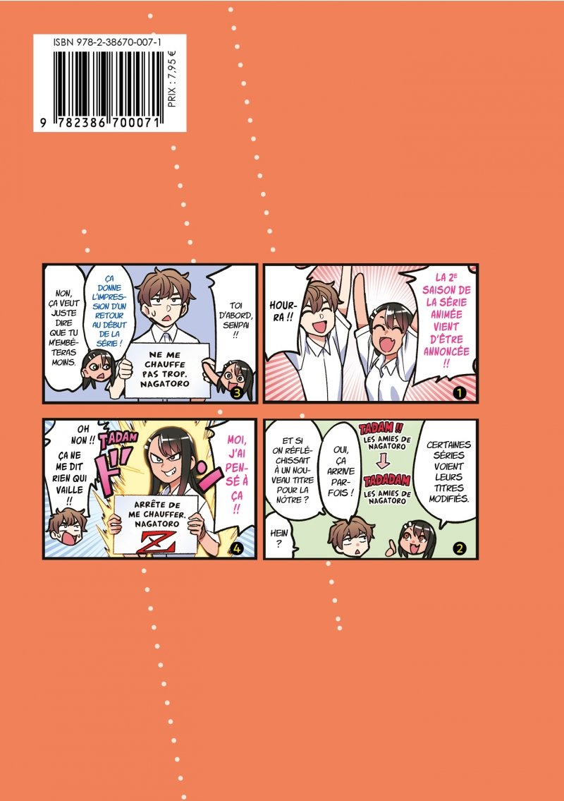 IMAGE 2 : Arrte de me chauffer Nagatoro - Tome 12 - Livre (Manga)