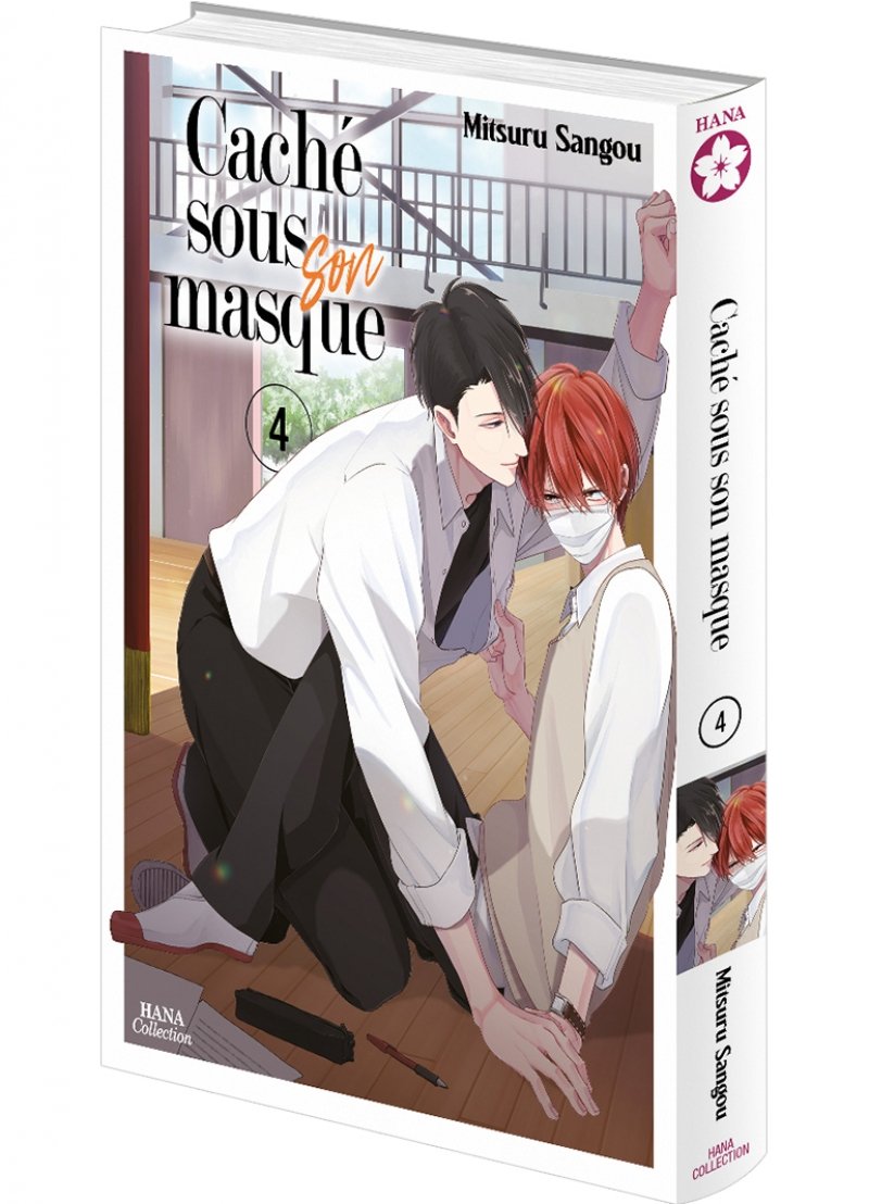 IMAGE 3 : Cach sous son masque - Tome 04 - Livre (Manga) - Yaoi - Hana Collection