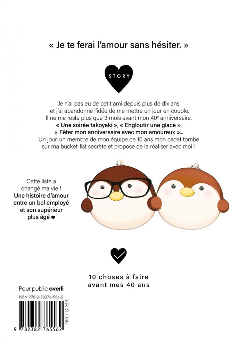 IMAGE 2 : 10 choses  faire avant mes 40 ans - Livre (Manga) - Yaoi - Hana Collection
