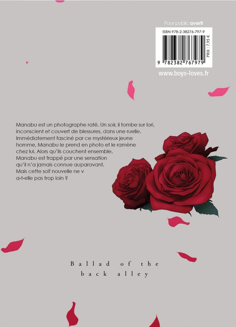 IMAGE 2 : Ballad of the back alley - Livre (Manga) - Yaoi - Hana Book