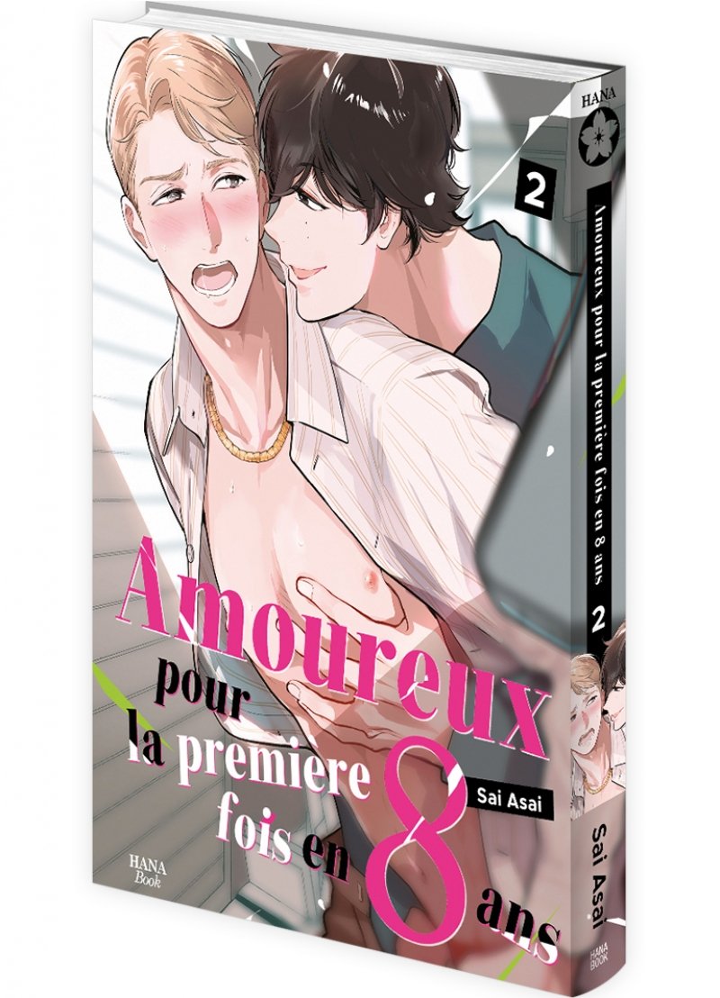 IMAGE 3 : Amoureux 1ere fois en 8 ans - Tome 02 - Livre (Manga) - Yaoi - Hana Book