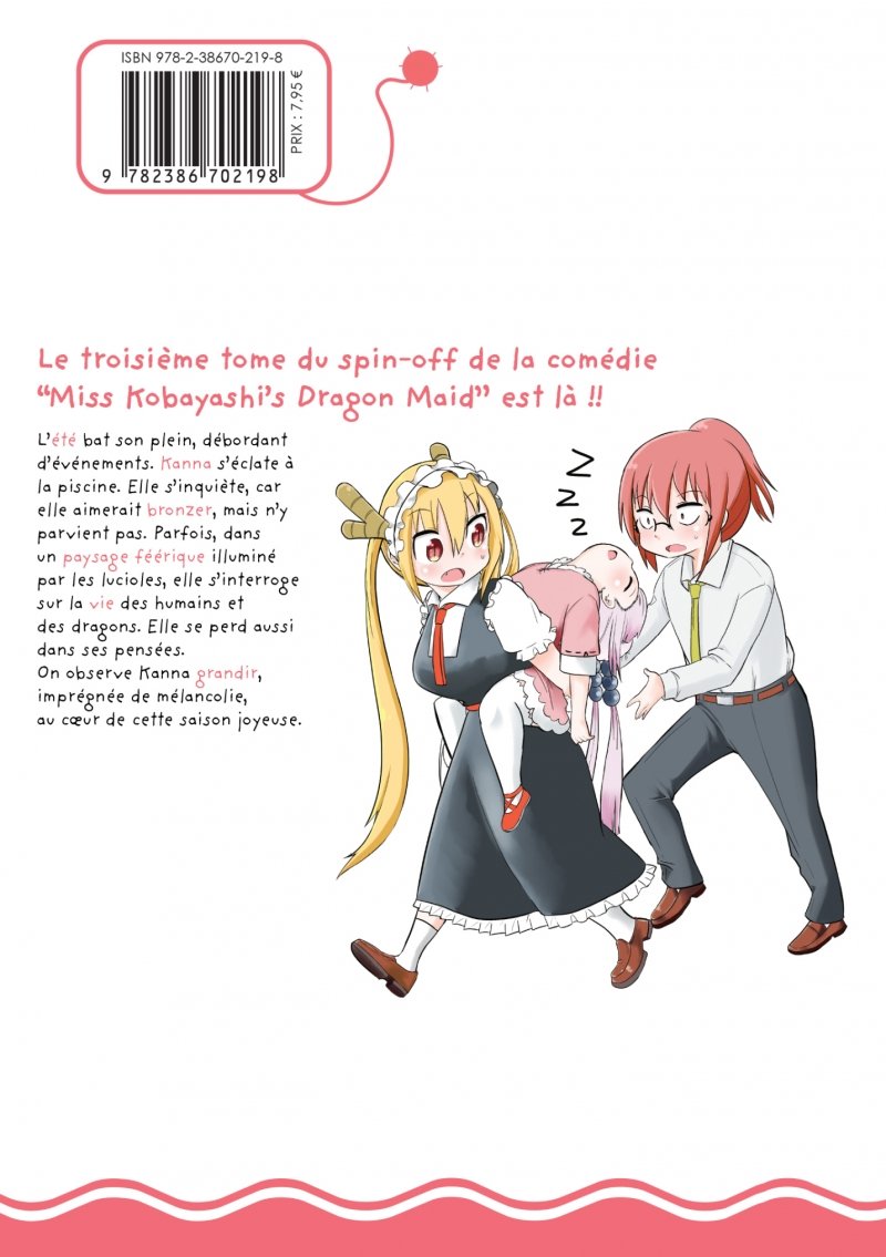 IMAGE 2 : Miss Kobayashi's Dragon Maid - Kanna's Daily Life - Tome 03 - Livre (Manga)