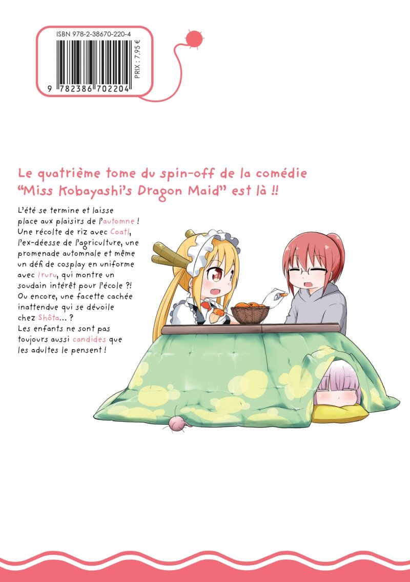 IMAGE 2 : Miss Kobayashi's Dragon Maid  Kanna's Daily Life - Tome 04 - Livre (Manga)