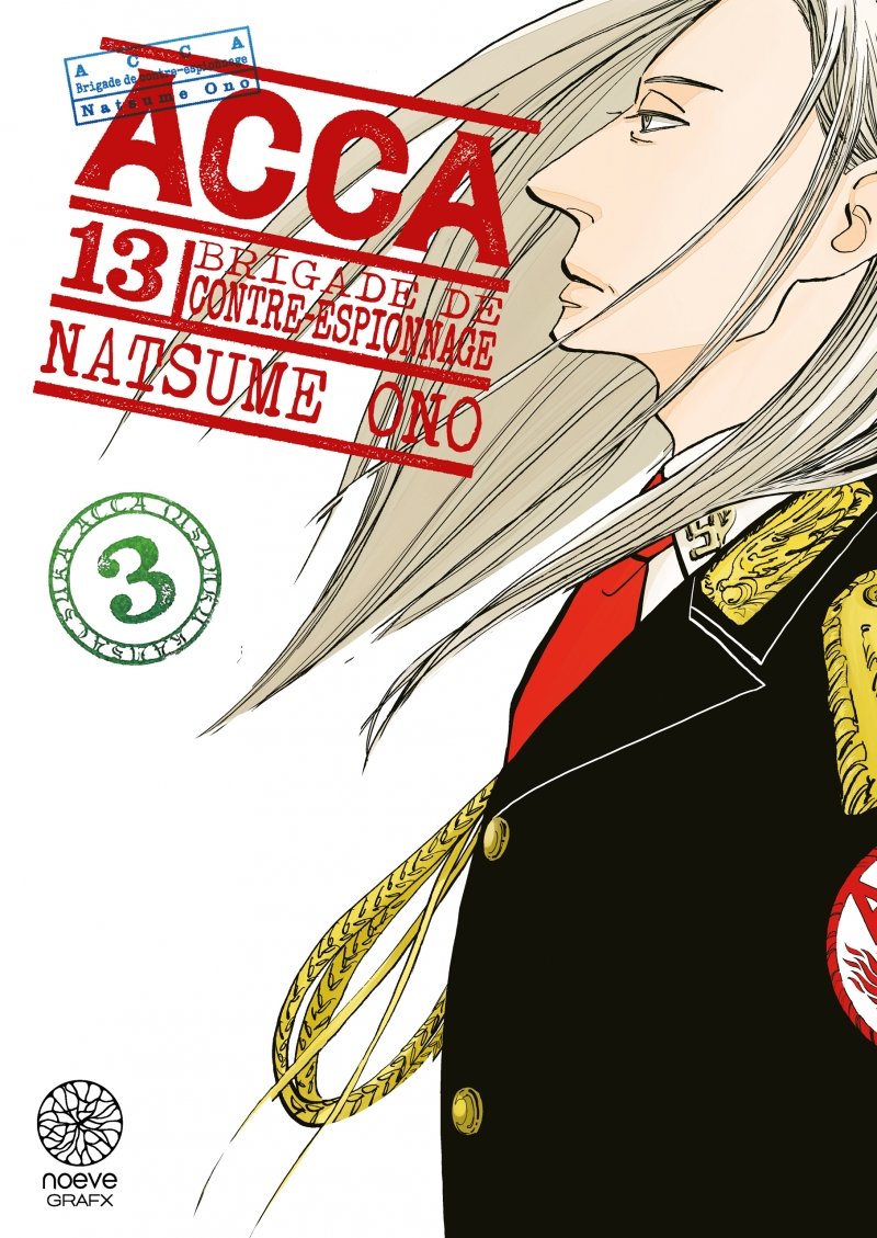Acca 13 - Brigade de contre-espionnage - Tome 03 - Livre (Manga)