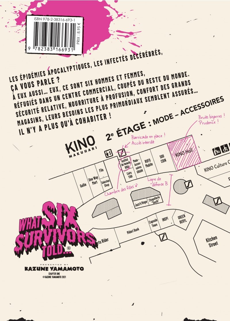 IMAGE 2 : Selon 6 Survivants - Tome 01 - Livre (Manga)