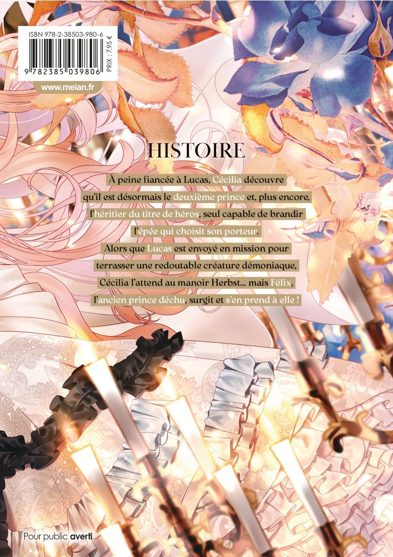 IMAGE 2 : The Villainess and the Demon Knight - Tome 03 - Livre (Manga)