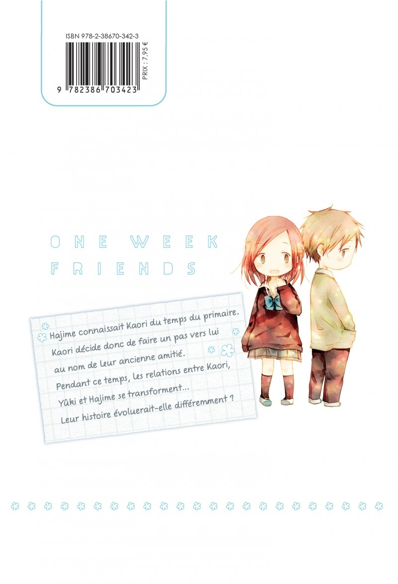 IMAGE 2 : One week friends - Tome 05 - Livre (Manga)