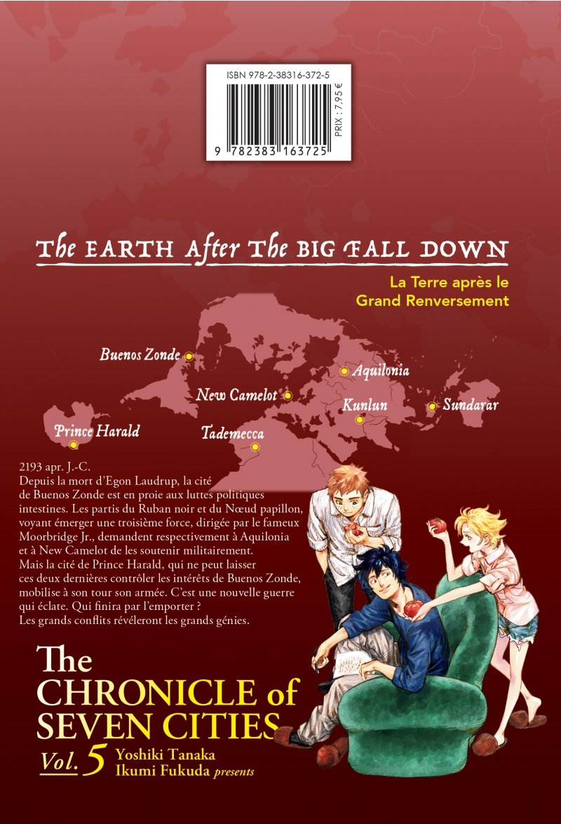 IMAGE 2 : Chroniques des 7 cit�s - Tome 05 - Livre (Manga)