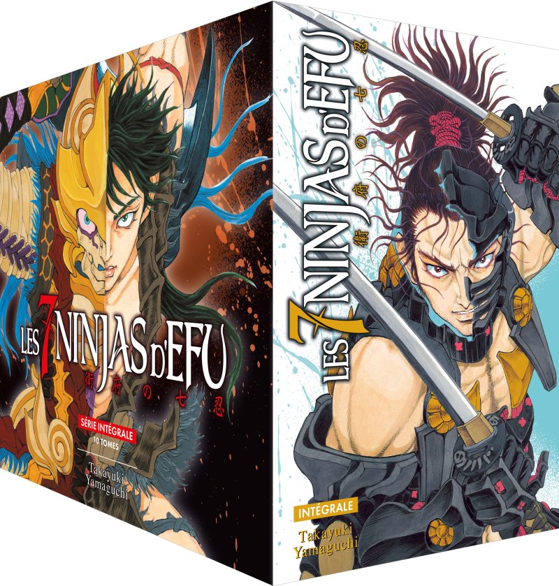 IMAGE 4 : Les 7 Ninjas d'Efu - Coffret Intégrale (10 tomes)