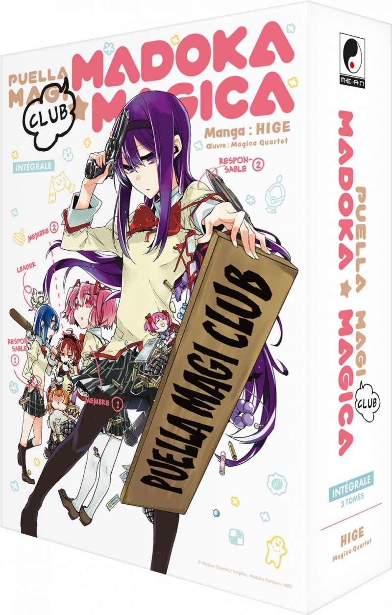 IMAGE 4 : Puella Magi Madoka Magic - Club - Coffret Int�grale (3 tomes)