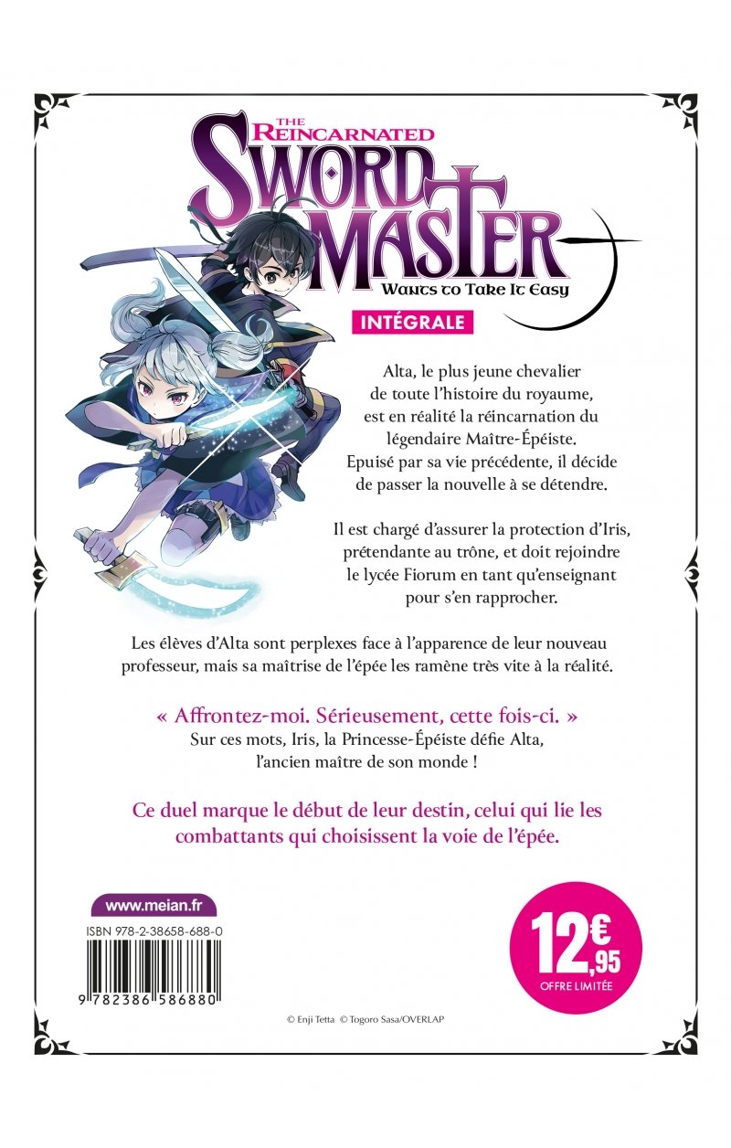 IMAGE 2 : The Reincarnated Swordmaster - Coffret Int�grale (3 tomes)