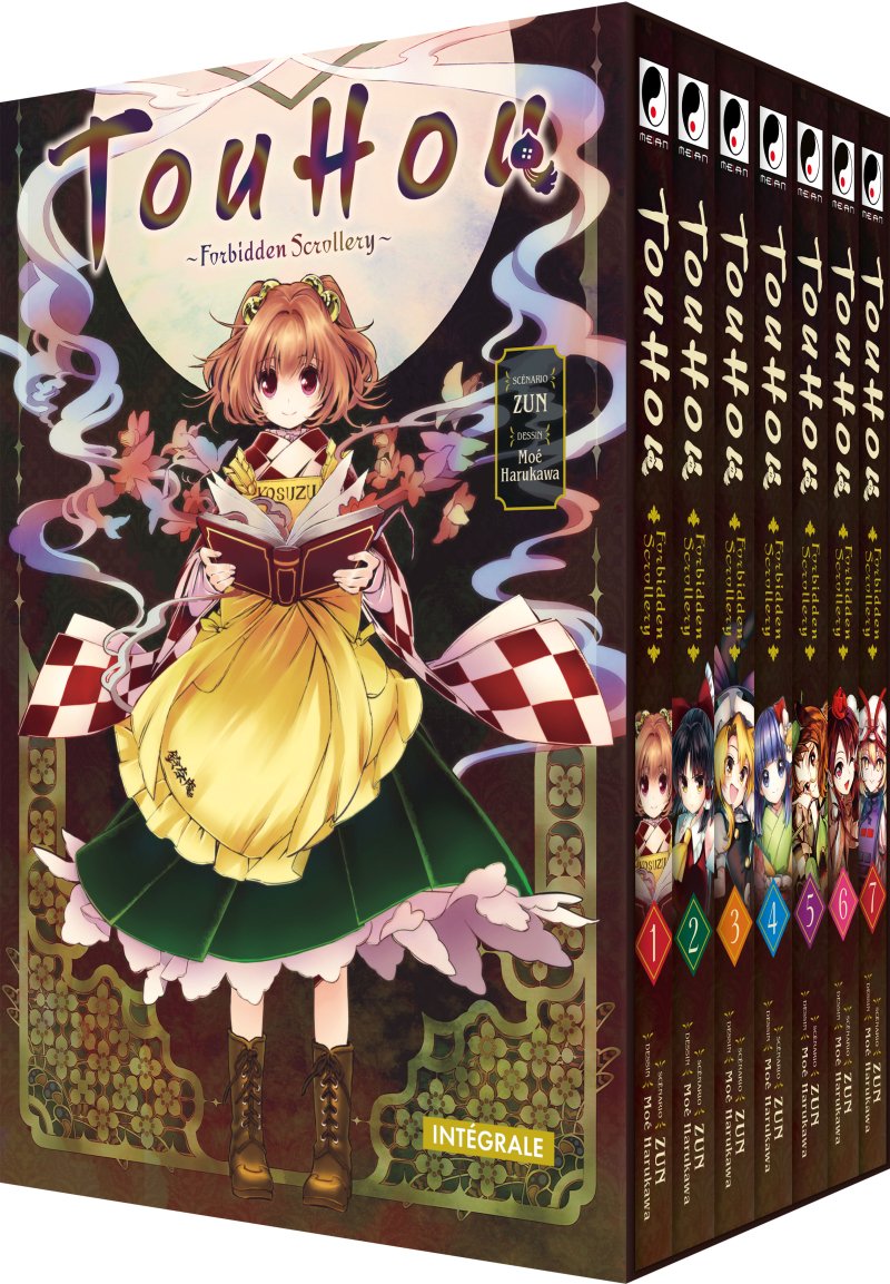 IMAGE 3 : Touhou - Forbidden Scrollery - Coffret Intégrale (7 tomes)