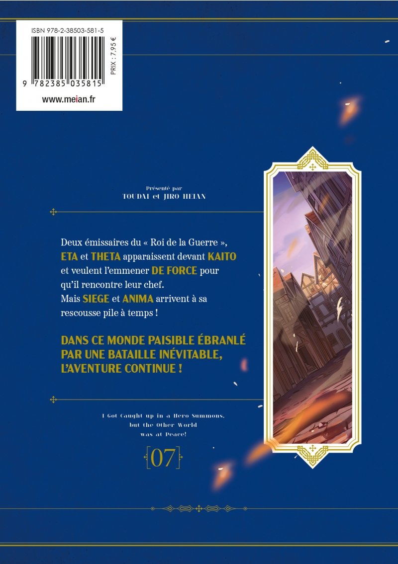 IMAGE 2 : I Got Caught Up In a Hero Summons - Tome 07 - Livre (Manga)