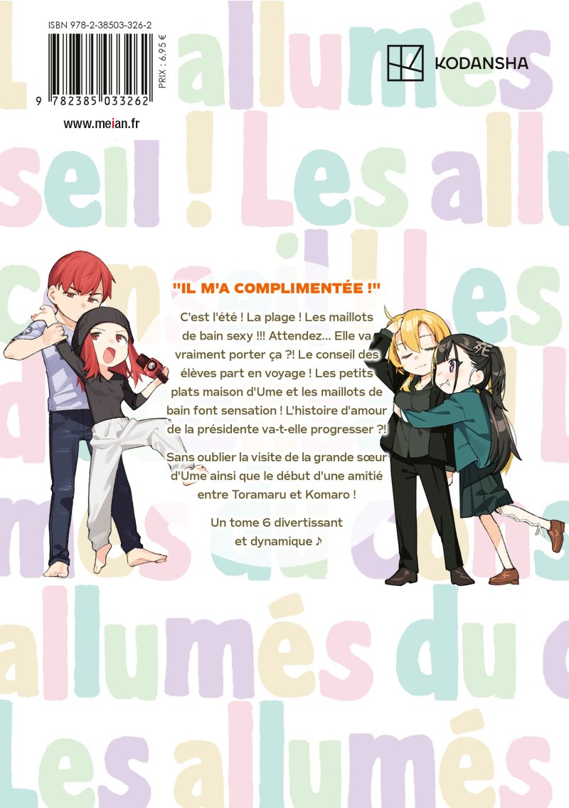 IMAGE 2 : Les allumés du conseil ! - Tome 06 - Livre (Manga)