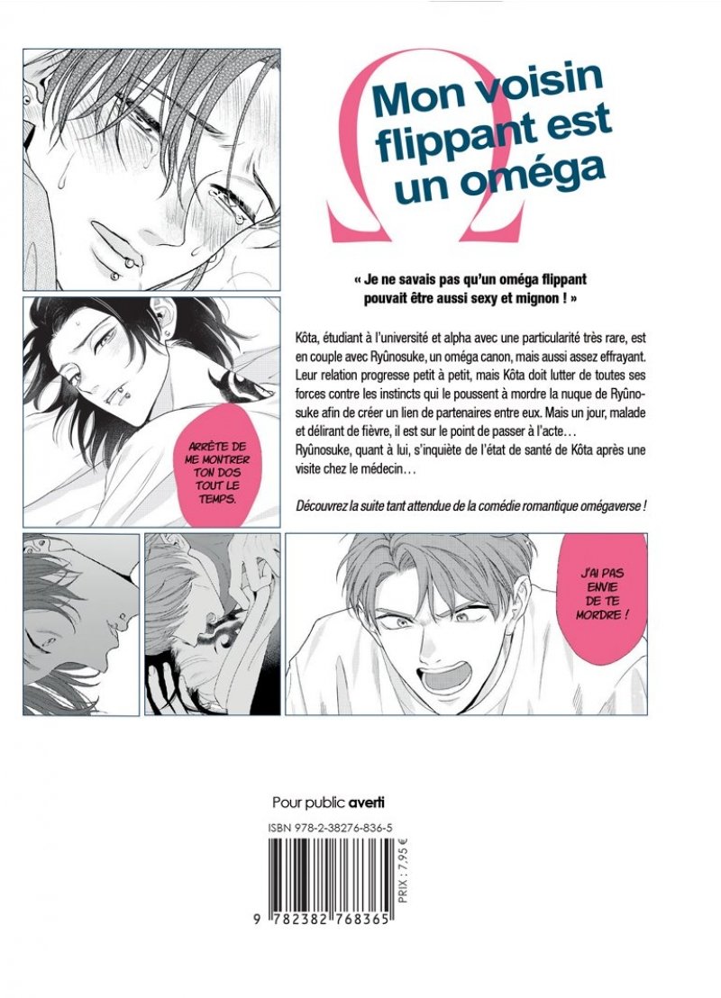 IMAGE 2 : Mon voisin flippant est un om�ga - Tome 02 - Livre (Manga) - Yaoi - Hana Book
