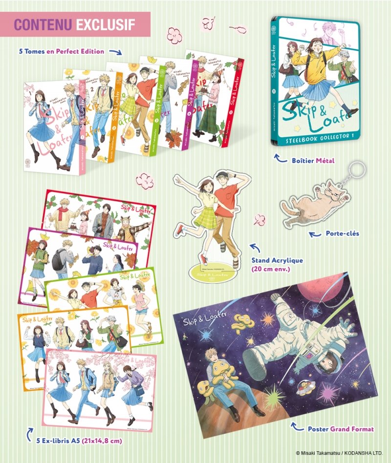 IMAGE 2 : Skip & Loafer - Partie 1 - Coffret Collector (tomes 1 � 5)