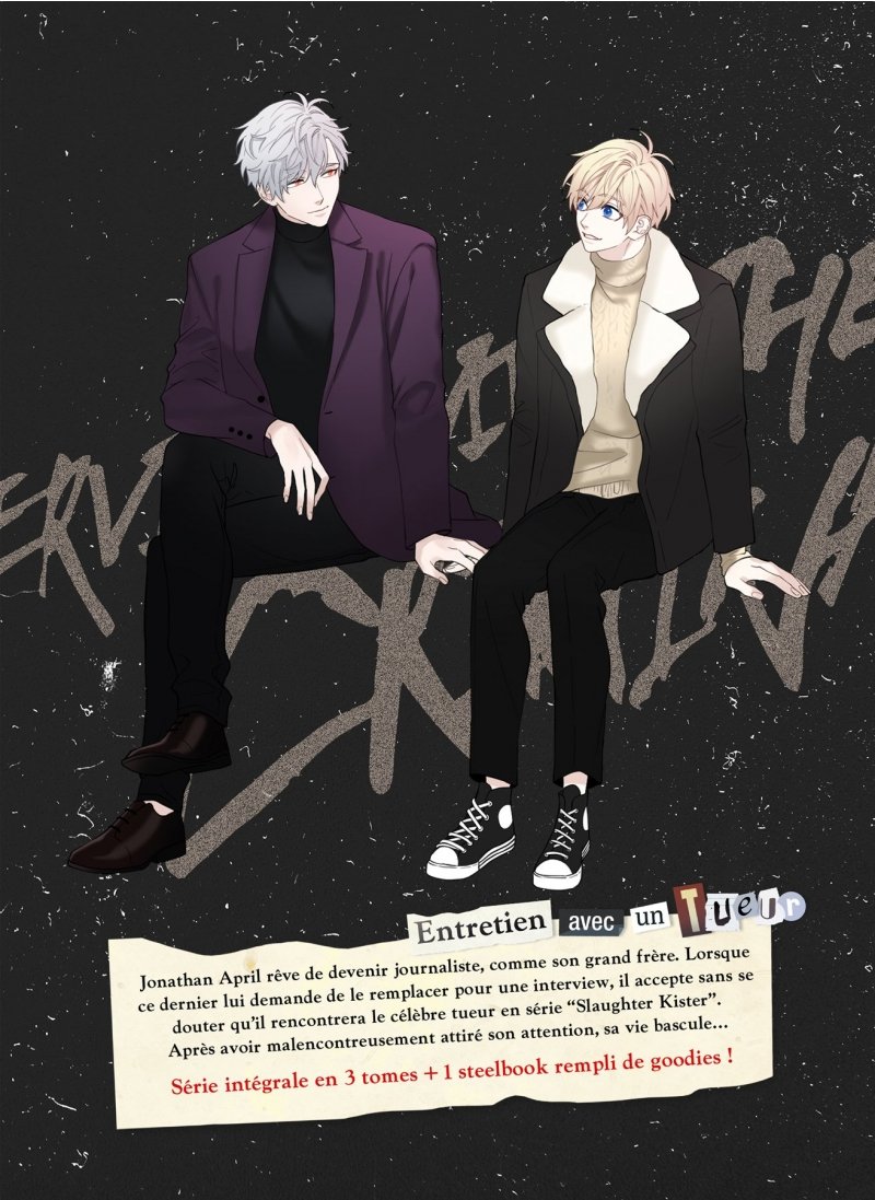 IMAGE 2 : Entretien avec un tueur - Coffret Int�grale (3 tomes) - Webtoon