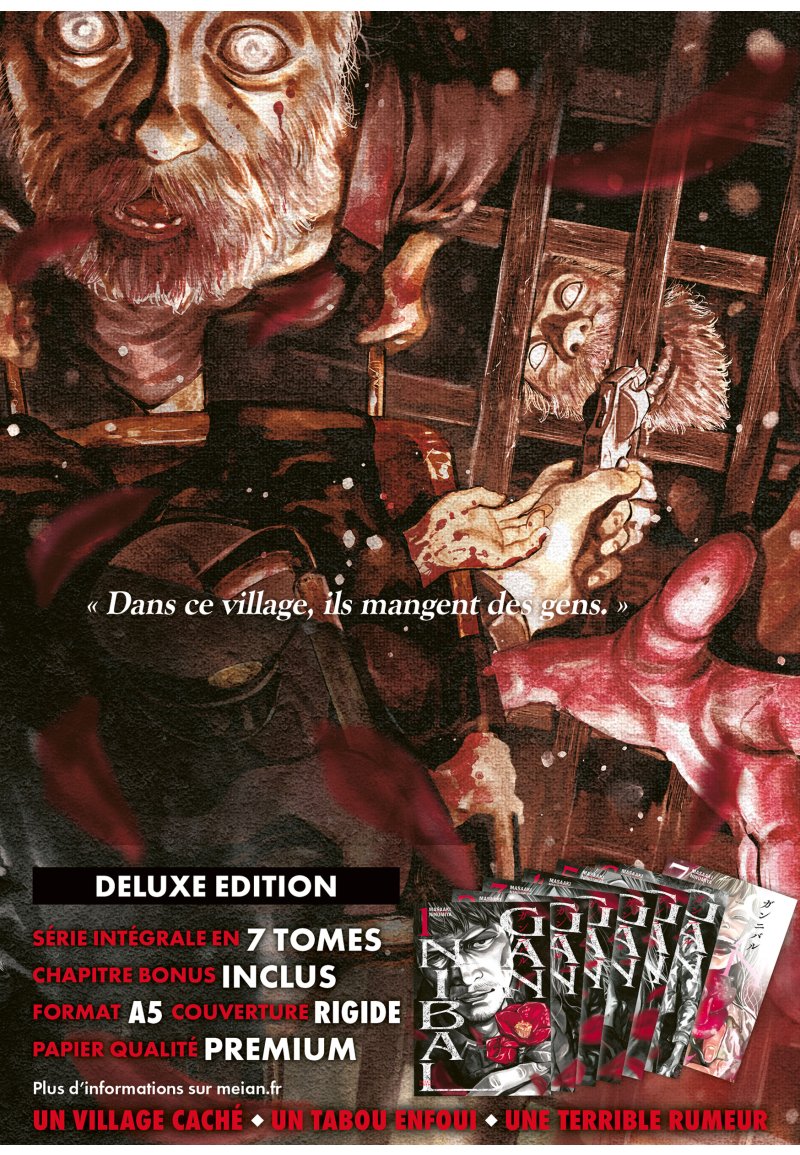 IMAGE 5 : GANNIBAL - Deluxe Edition - Tome 01 - Livre (Manga)