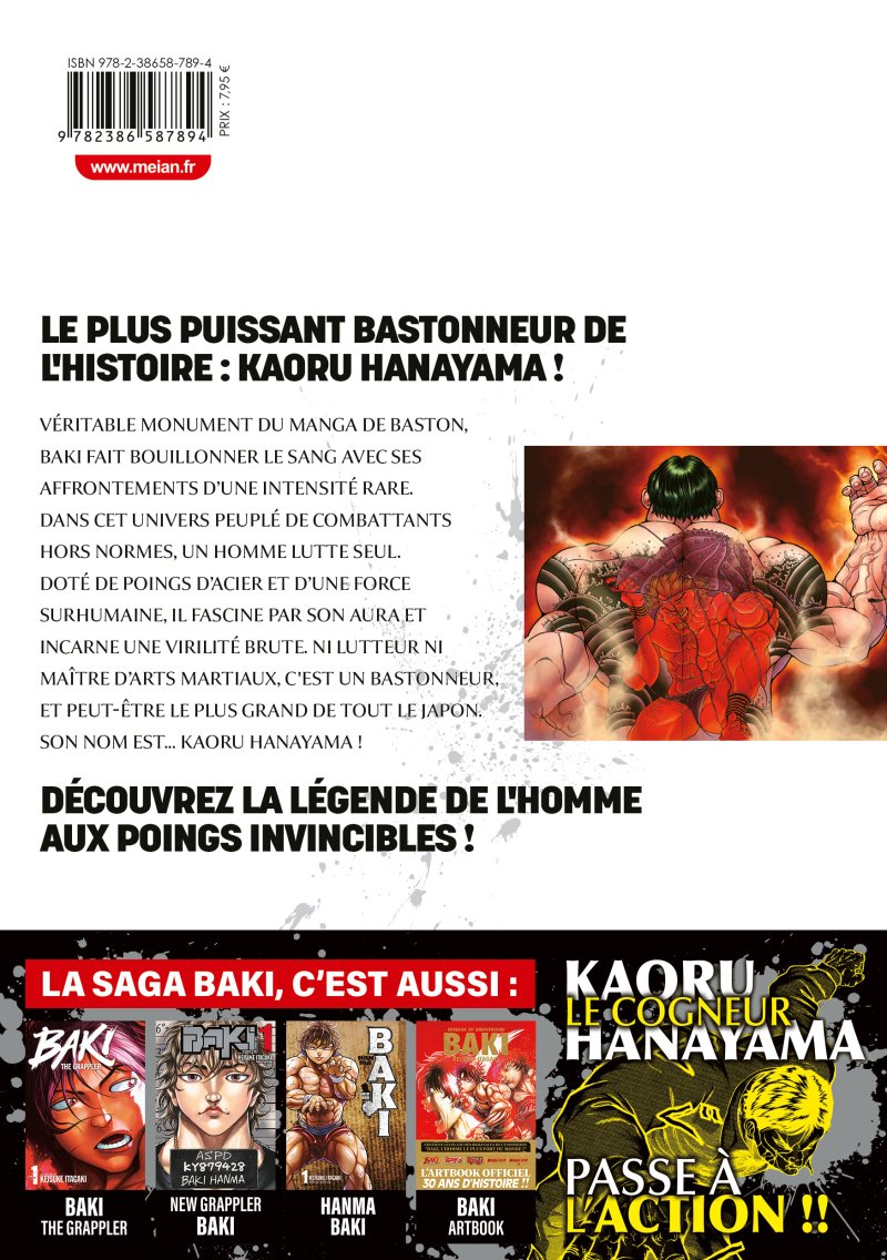 IMAGE 5 : Baki Gaiden: Scarface - Tome 01 - Livre (Manga)