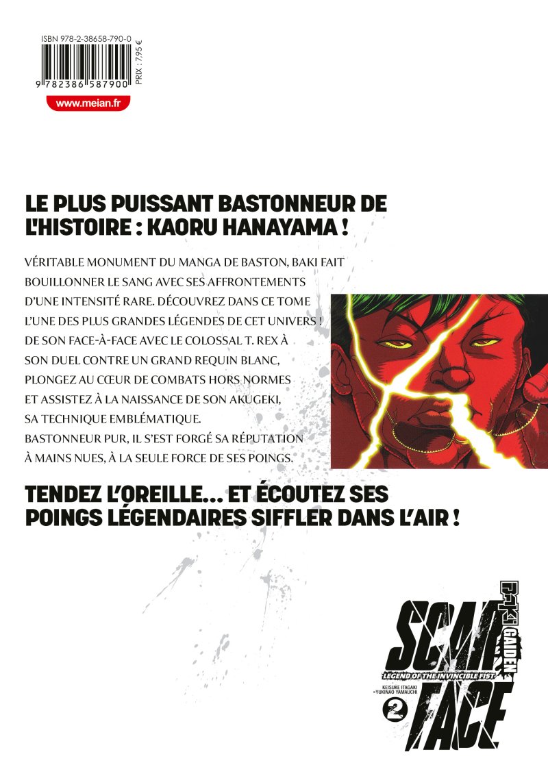 IMAGE 2 : Baki Gaiden: Scarface - Tome 02 - Livre (Manga)