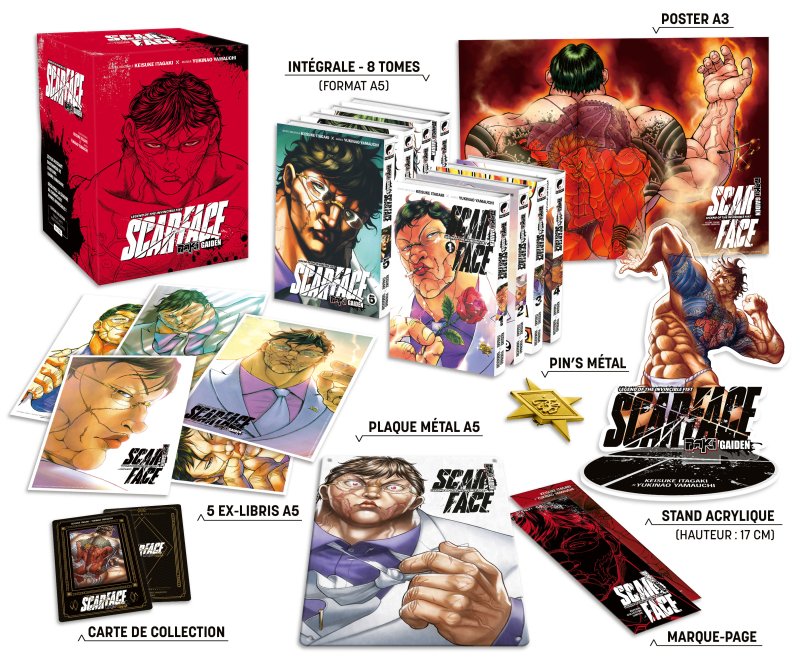 Baki Gaiden: Scarface - Intégrale - Coffret Collector (édition limitée et numérotée)