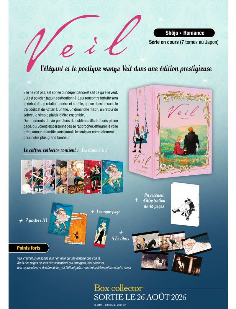 IMAGE 2 : Veil Kotteri - Partie 1 - Coffret Édition Collector (tomes 1 à 7)
