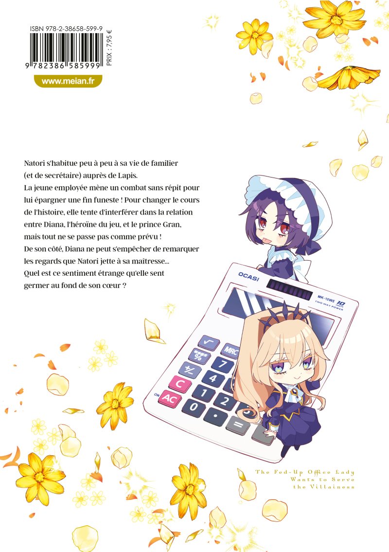 IMAGE 2 : The Fed-Up Office Lady Wants to Serve the Villainess - Tome 02 - Livre (Manga)