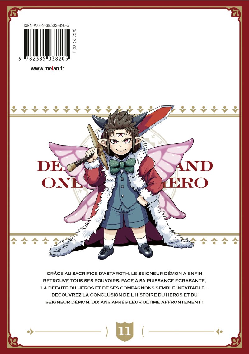 IMAGE 2 : Demon Lord & One Room Hero - Tome 11 (final) - Livre (Manga)